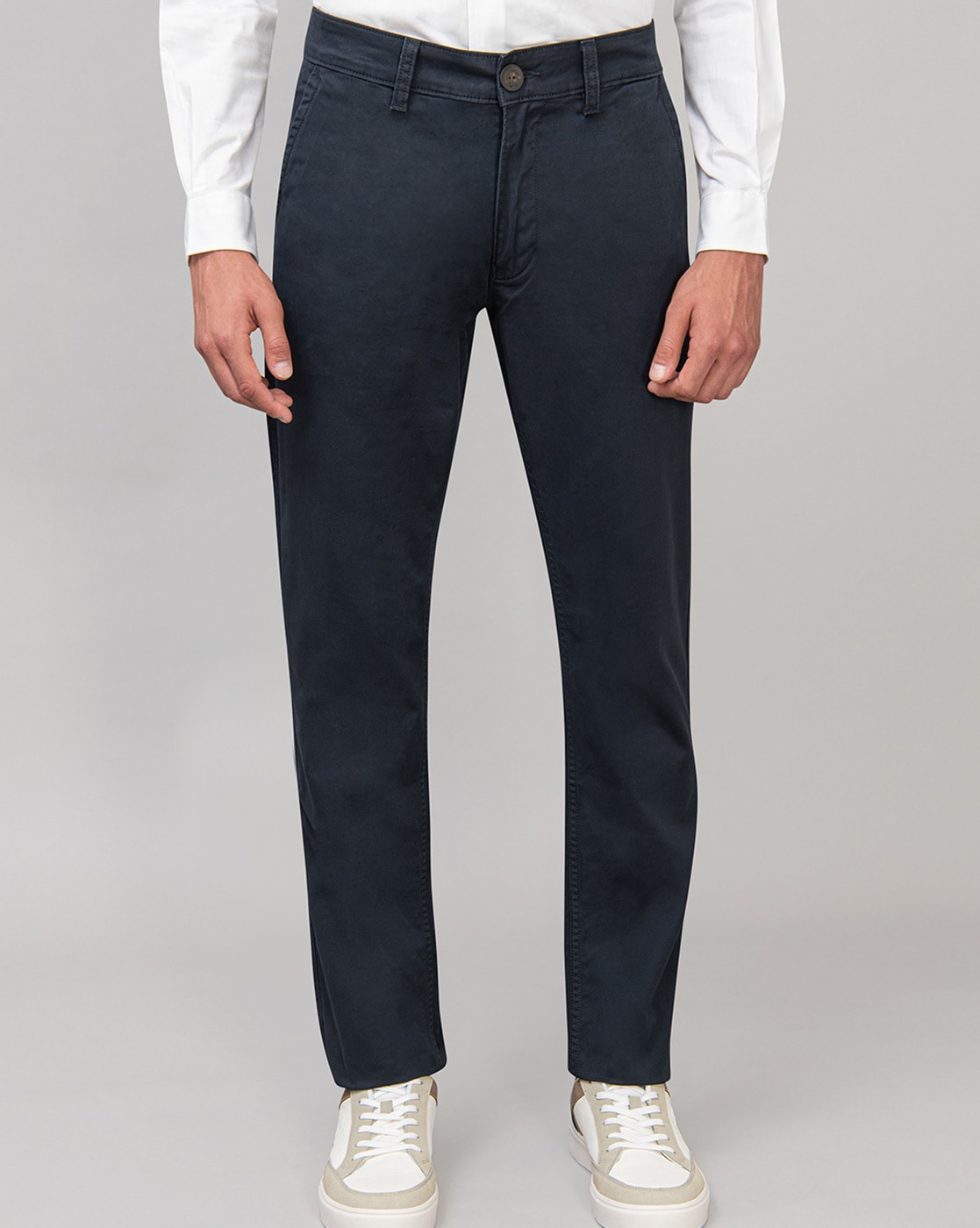 Buy Beverly Hills Polo Club Blue Skinny Fit Trousers for Mens Online  Tata  CLiQ