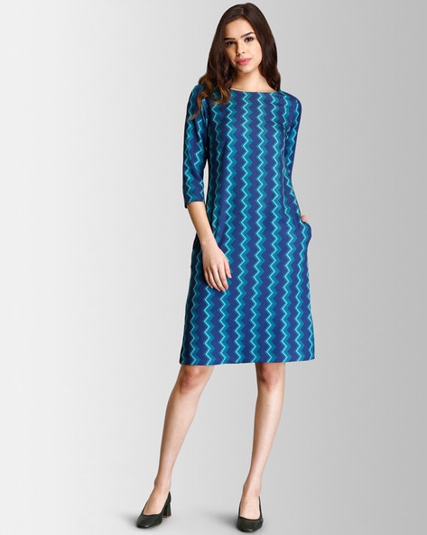 Chevron shift clearance dress