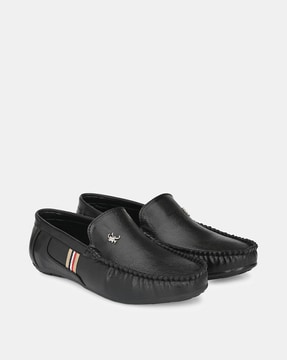 Forføre Tag fat sammenhængende Buy Black Casual Shoes for Men by Leatherkraft Online | Ajio.com