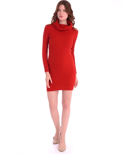 WITCHERY modal / wool bodycon long sleeve dress size 10 | eBay