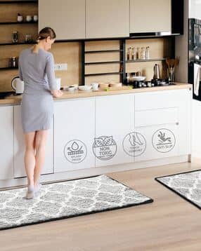 aazeem Pack of 2 Washable Kitchen Mats-picture-13