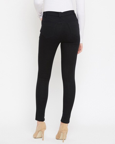 Buy Black Jeans & Jeggings for Women by Nifty Online