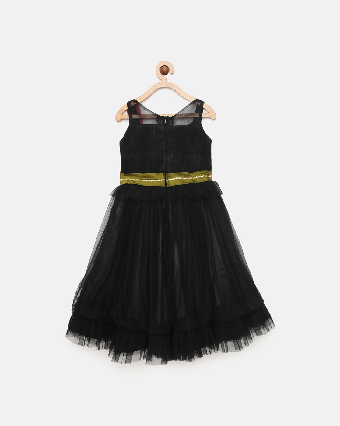 Black colour frock for baby clearance girl