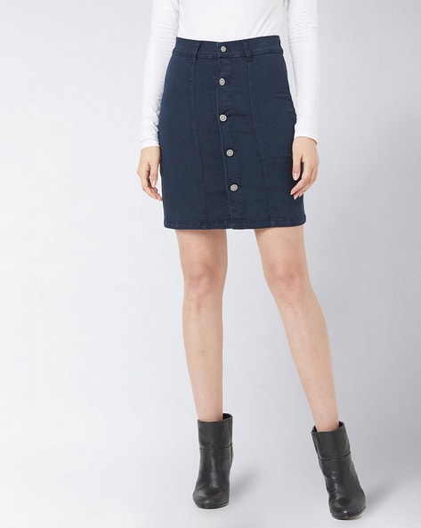 Button down 2024 skirt online india