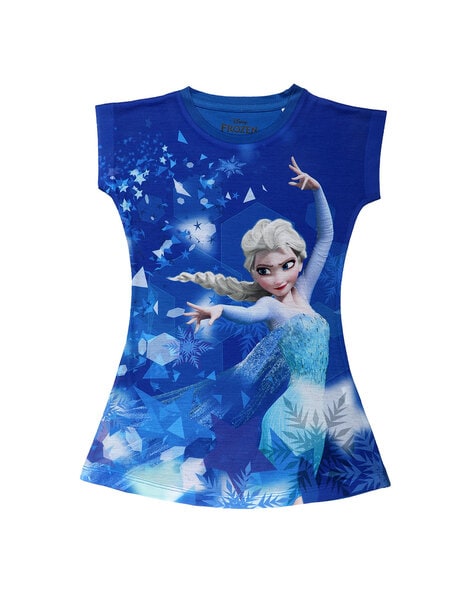 Elsa Frozen Costume Aurora Princess Dress Girls Birthday Party Wand Tiara  Bows | eBay