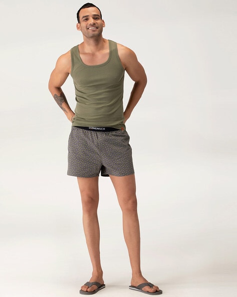 Buy Grey Boxers for Men by DAMENSCH Online