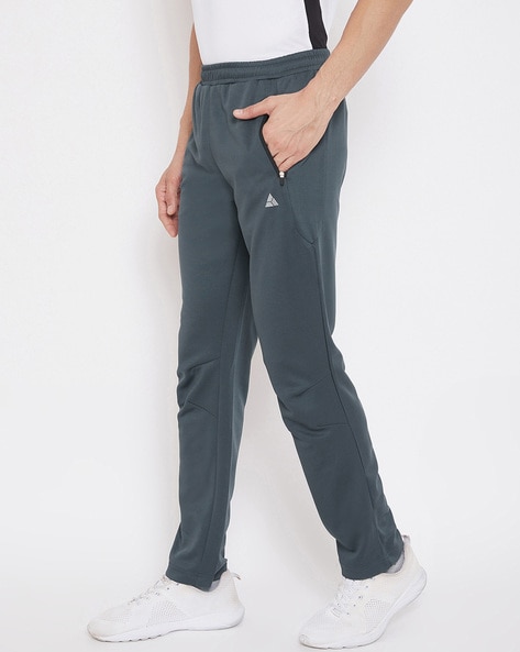 Men Performance Track Pants with Contrast Panels