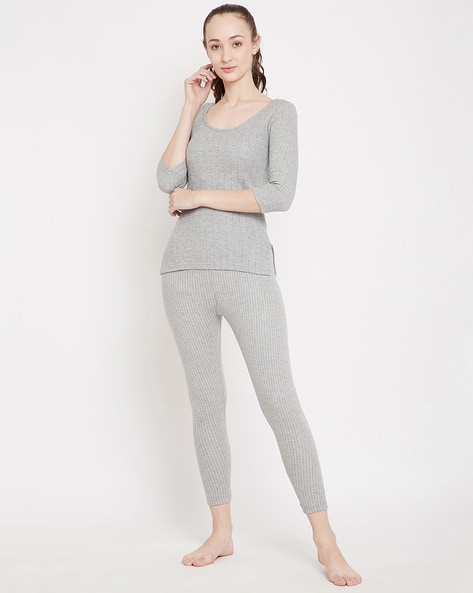 Buy Grey Thermal Wear for Women by NEVA Online Ajio