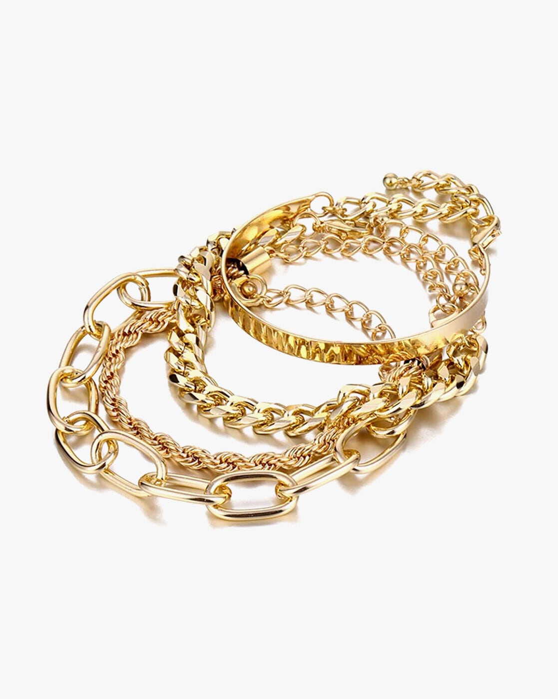 Summer Bracelet, Raw Emerald Crystal bracelet, Cuban Chain Gold, Curb Chain  Bracelet, Chunky Thick Big Chain Jewelry, Handmade Jewelry