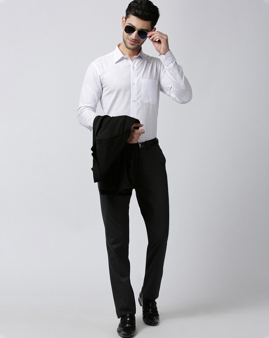 White Pants with Black Shirt Outfits For Men 115 ideas  outfits   Lookastic
