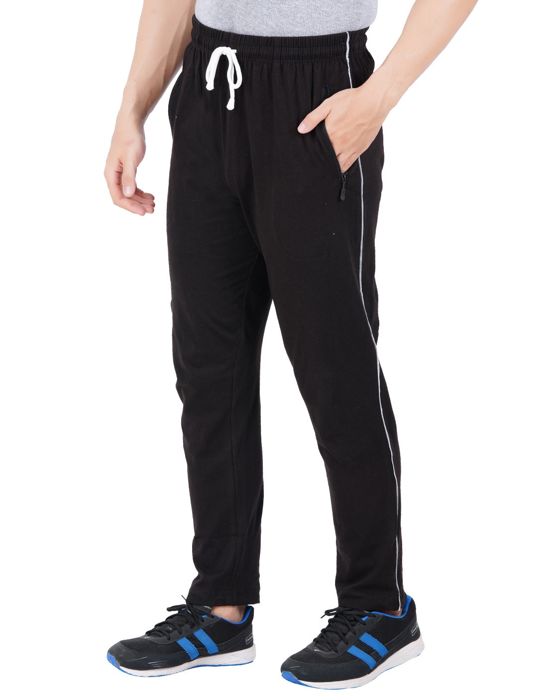 Buy Nany Blue Track Pants for Men by HPS SPORTS Online | Ajio.com
