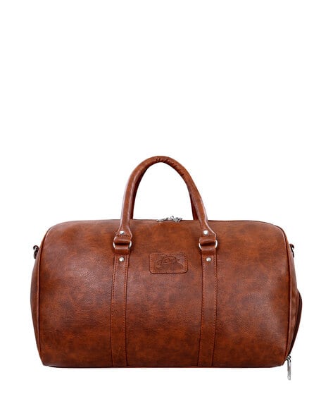 Leather World Textured Travel Bag