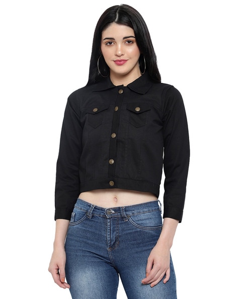 Women's Nicole Miller Designer Lenox Hill Bell Sleeve Crop Jacket