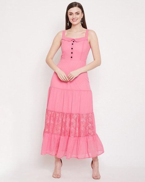 Buy Pink Dresses for Women by HELLO DESIGN Online Ajio