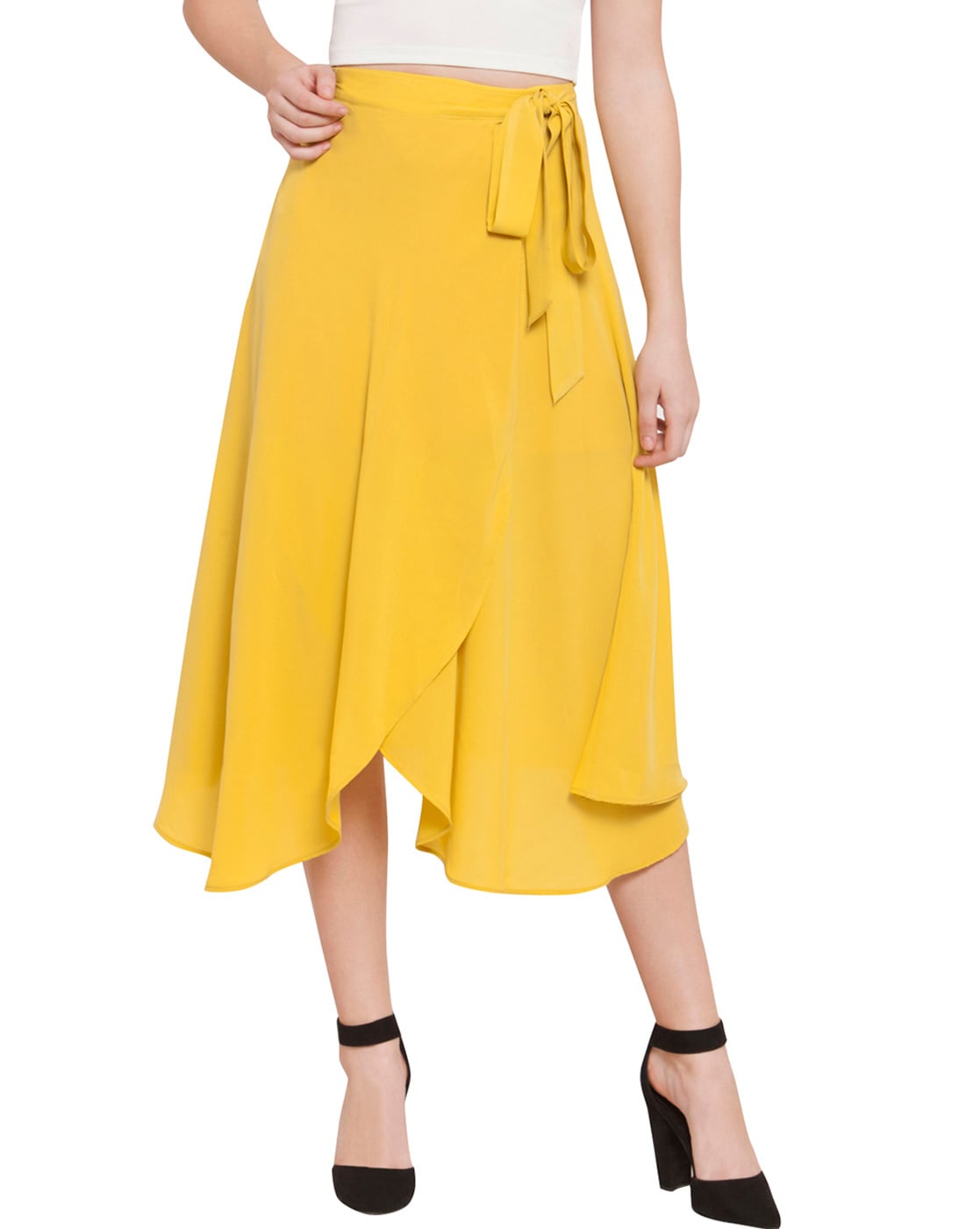 50s Style High Low Skirt, Full 50s Skirt, Hi Lo Skirt, Yellow Ruffle Skirt,  Yellow Bridesmaid Skirt, Prom Skirt, Asymmetrical Skirt - Etsy