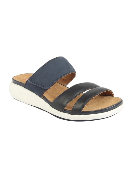 Clarks velcro online slippers