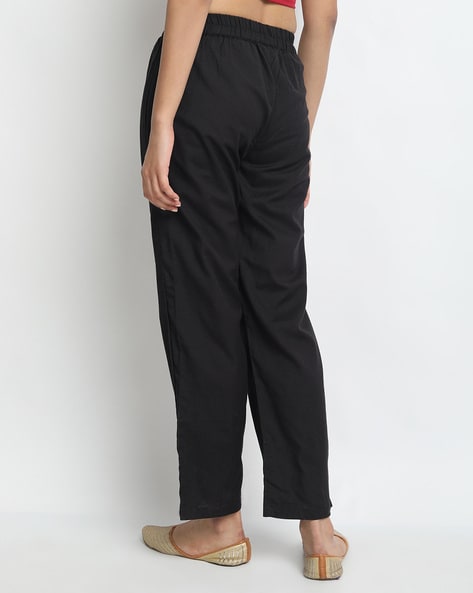 Buy Black Pants for Women by Molcha Online