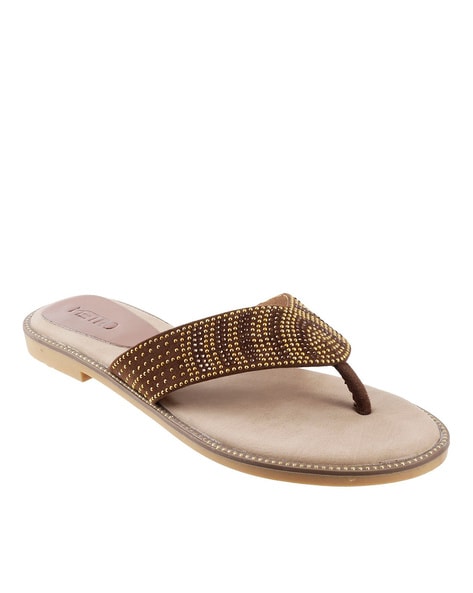 Buy Mochi Women Antique-Gold Ethnic Sandals Online | SKU: 40-56-28-36 –  Mochi Shoes