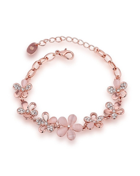Handmade Lampwork Glass pink flower Bracelet, Romantic Floral One-of-a-kind  Bracelet, Pink and purpleFlowers jewelry, summer bracelet – MagicLampwork  jewelry