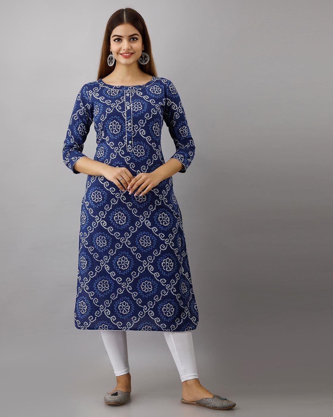 Details more than 80 blue and white combination kurti best  thtantai2