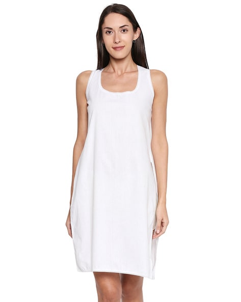 Tank top slip clearance dress