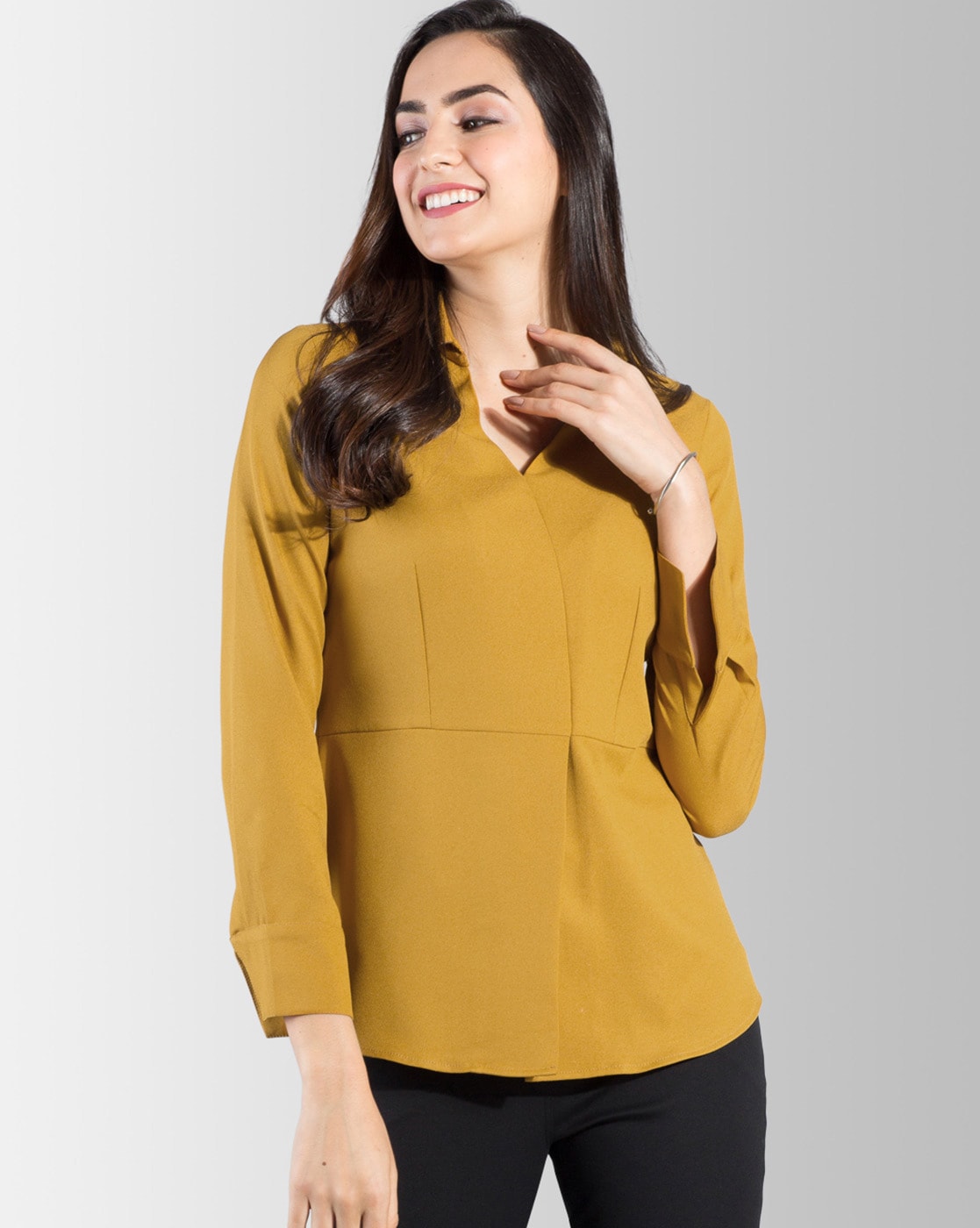 Mustard brand tops outlet online