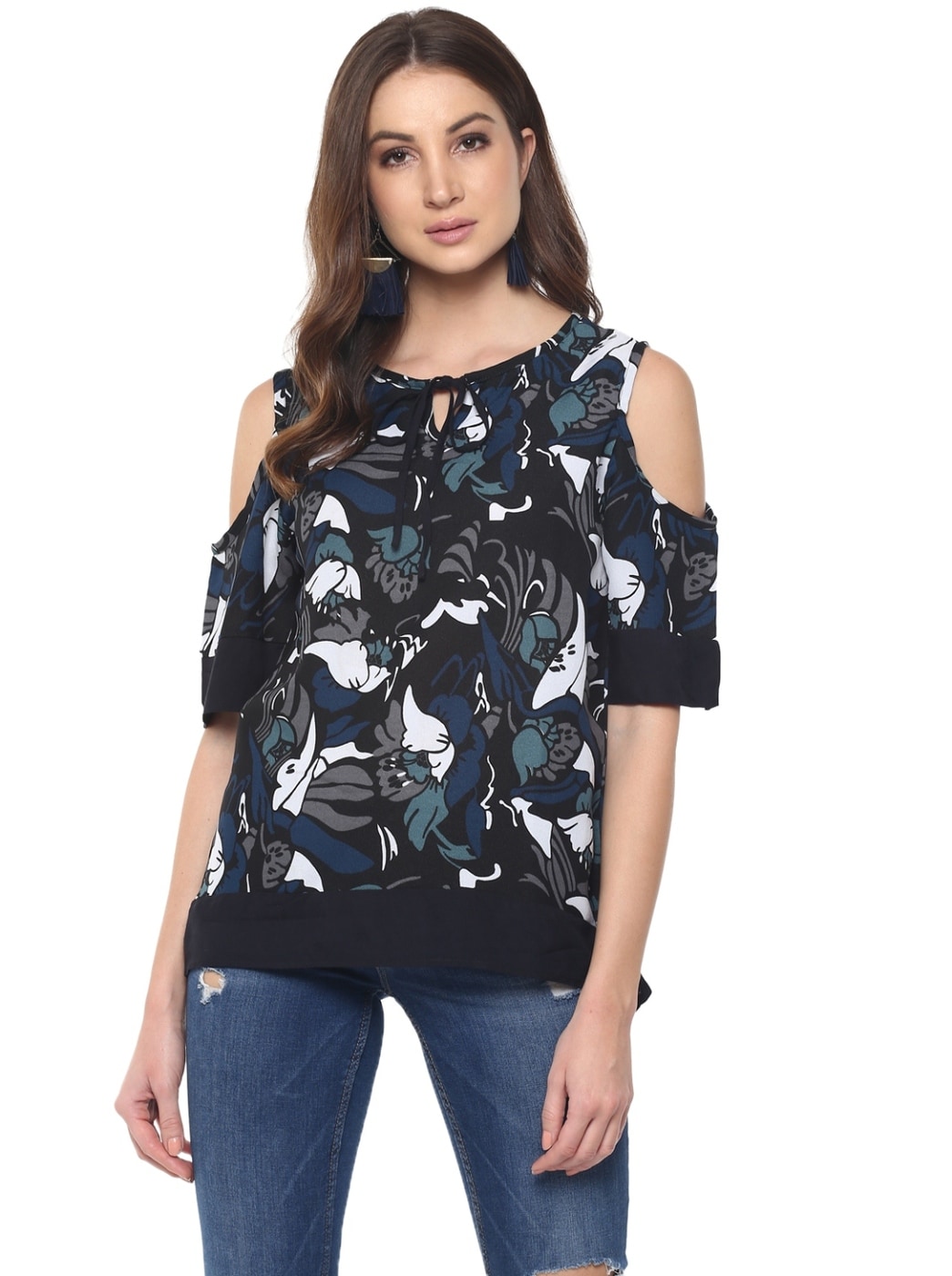 Cold Shoulder Tops - Buy Cold Shoulder Tops for Women Online - Myntra