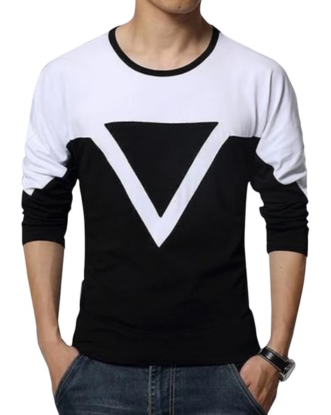 Buy Black Tshirts for Men by EYEBOGLER Online