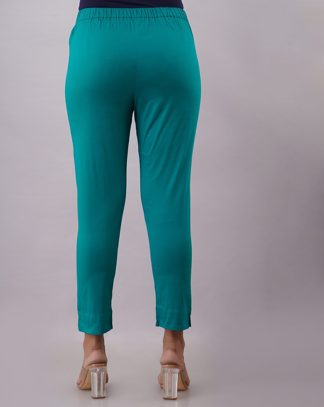 Ankle leggings Plus Size, big Size Rama Green