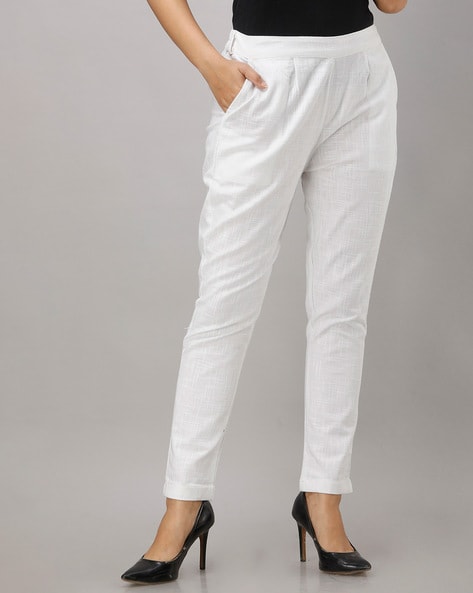 Mufti Black Pencil Fit Stretch Trousers 36 in Kolhapur at best price by  Pantaloons  Justdial