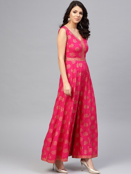 Buy Pink Jumpsuits Playsuits for Women by Mabish By Sonal Jain Online   Ajiocom