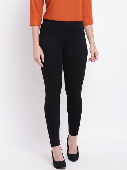 Deewa Women Ankle Length High-Rise Jeggings