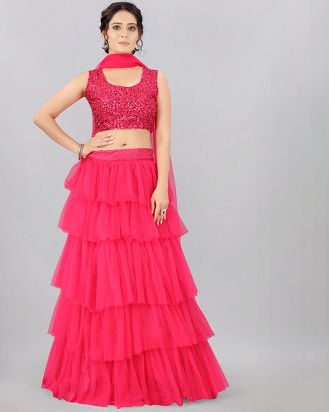 CESSYFAB Embroidered Semi Stitched Lehenga Choli - Buy CESSYFAB Embroidered  Semi Stitched Lehenga Choli Online at Best Prices in India | Flipkart.com