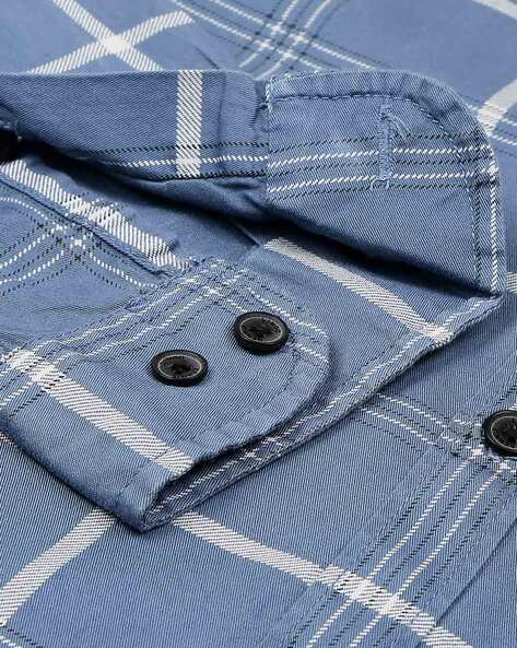 Buy Blue Shirts For Men By Dennislingo Premium Attire Online | Ajio.Com