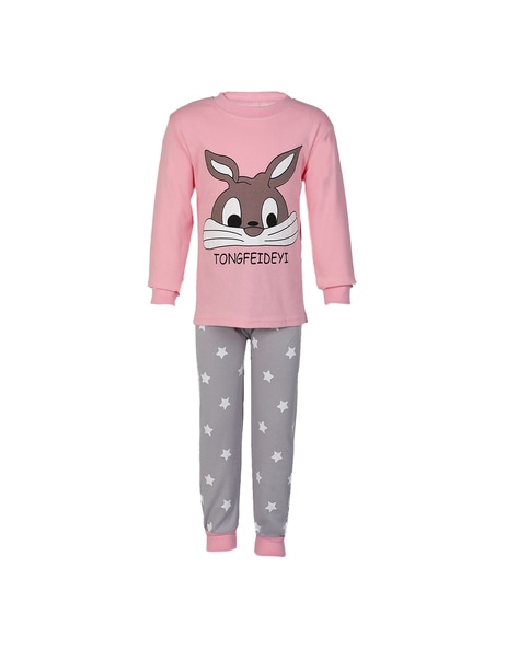 Graphic Print Nightwear Set