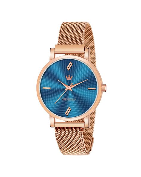 Buy Rose Gold Toned Watches for Women by Crestello Online Ajio