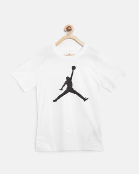 jumpman crew t shirt print
