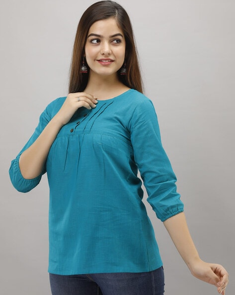 Find WOMAN GREEN DRESS by A1 FASHION near me | Varachha Road, Surat,  Gujarat | Anar B2B Business App