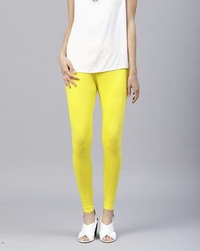 Kurti with yellow clearance leggings