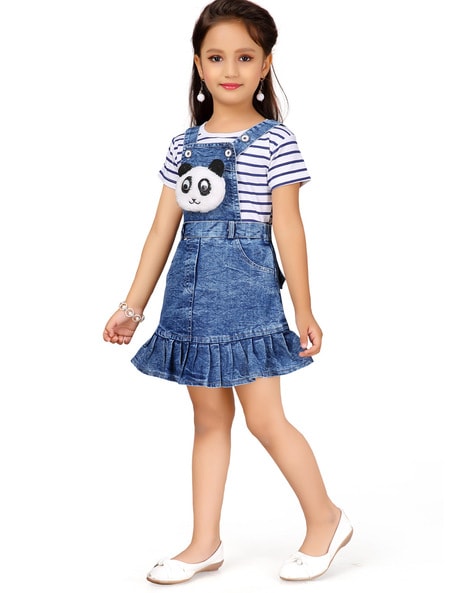 Denim Dangri Dress Summer 2023| Summer Dangri Dress Girls 2023| Summer Dangri  Dress Collection 2023 - YouTube