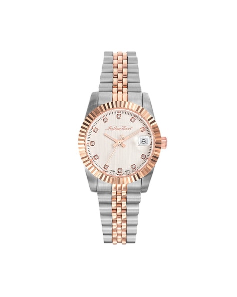 Buy Silver Gold Watches for Women by Mathey Tissot Online