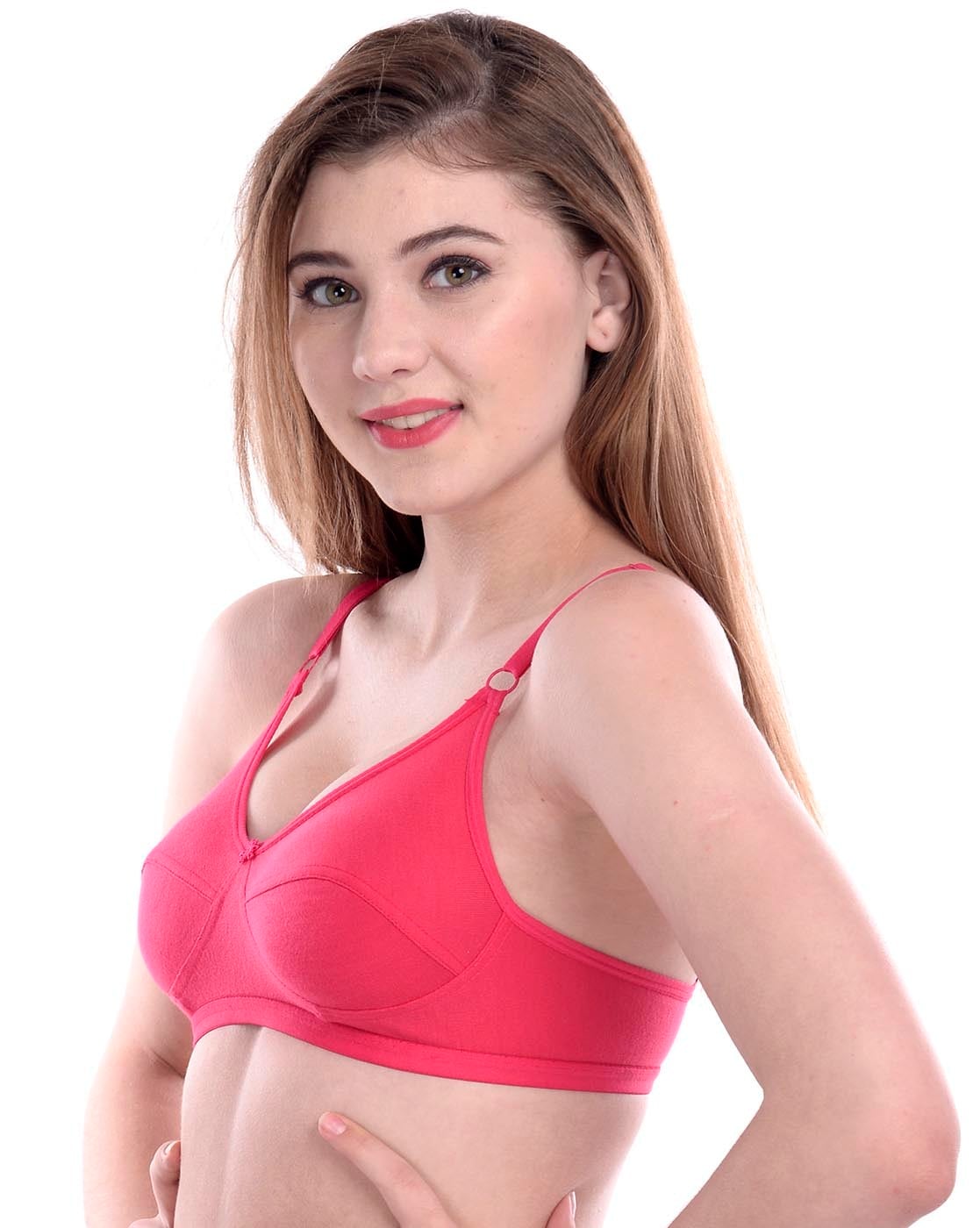 Buy Women sexy bra female s seamless push up bra bras lingerie (34A, pink)  Online at desertcartINDIA