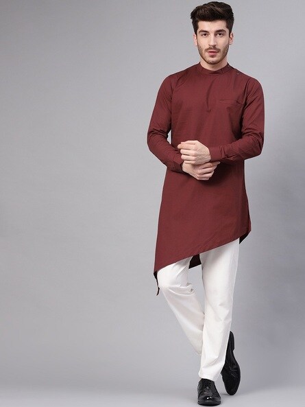 Short designer 2024 kurta for mens