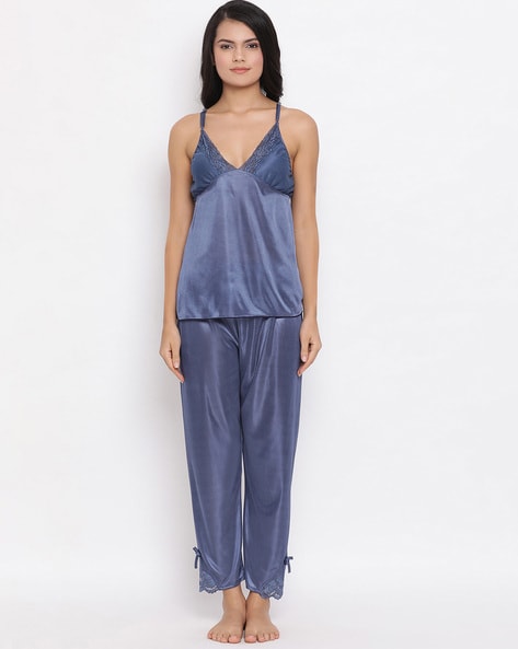 Buy Blue Night LoungeWearSets for Women by Clovia Online Ajio