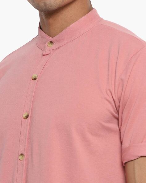 Buy Pink Shirts for Men by Campus Sutra Online