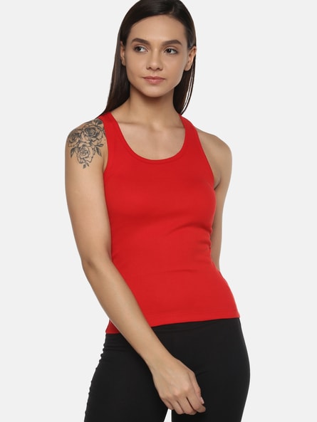 Buy Red Camisoles & Slips for Women by Leading Lady Online