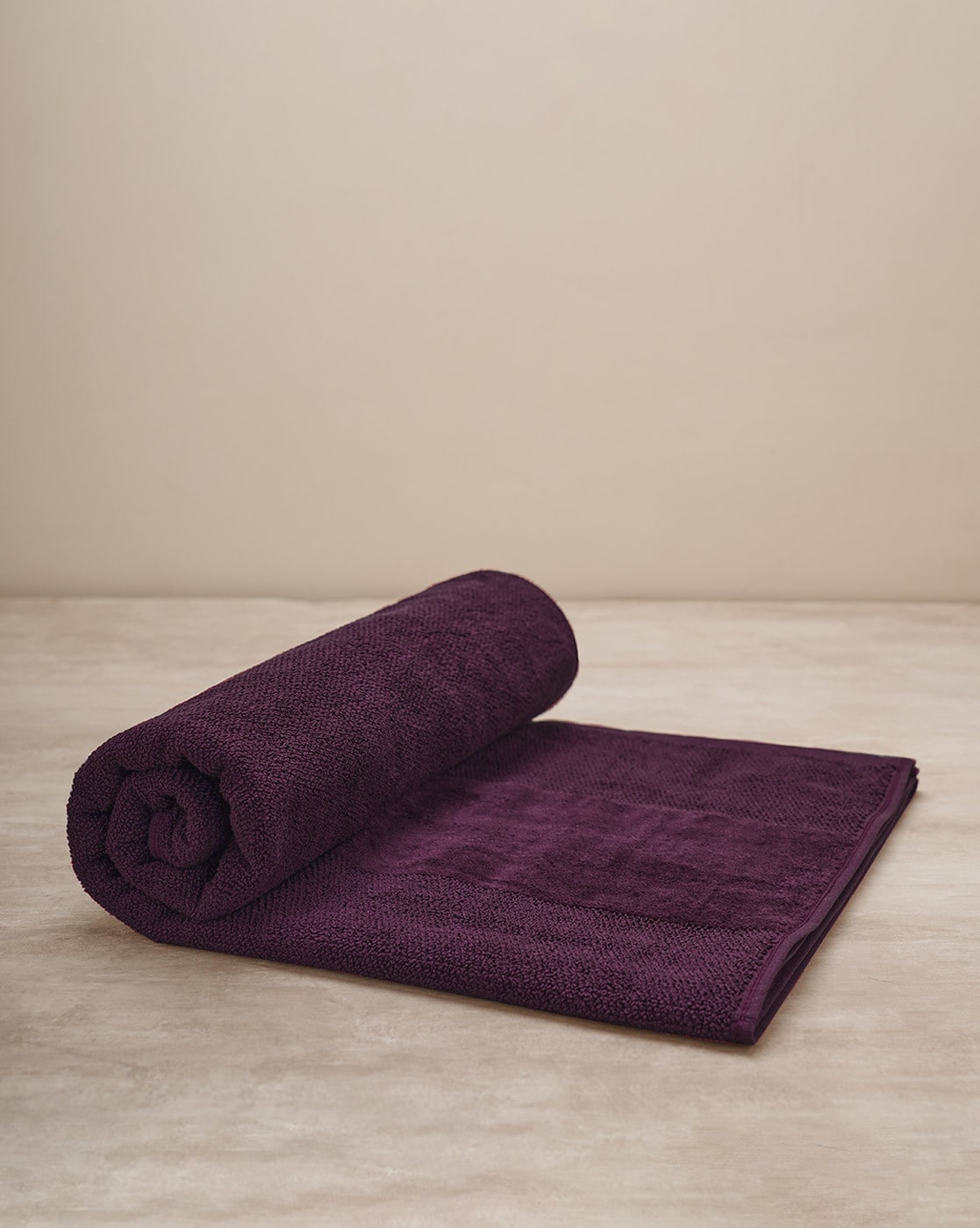 Dark discount purple towels