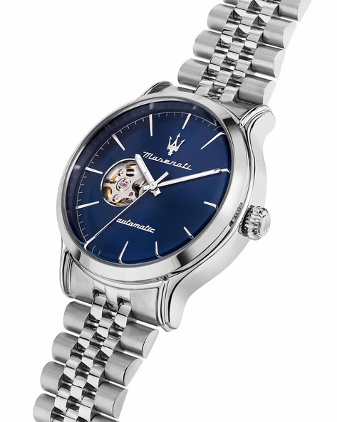 Maserati Epoca Automatic Watch, Blue, 42 mm, Mineral crystal, R8823118 -  Iguana Sell