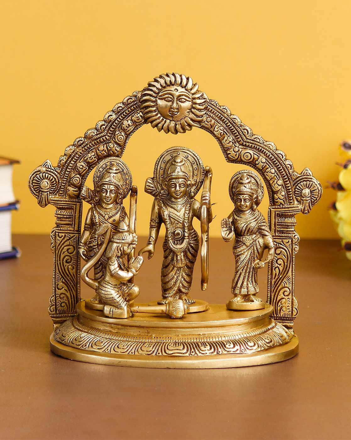 Buy Gold Showpieces & Figurines for Home & Kitchen by Ecraftindia ...