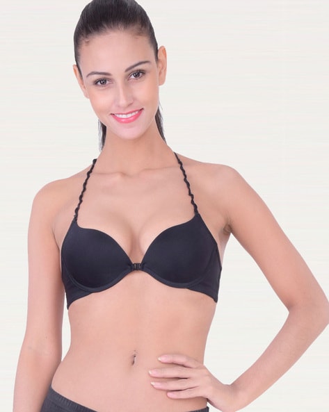 Buy Jockey Seamless Nonwired Non Padded Trendy Bra-Black at Rs.399